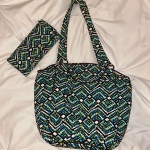 💚Vera Bradley💛 Purse & Matching Wallet